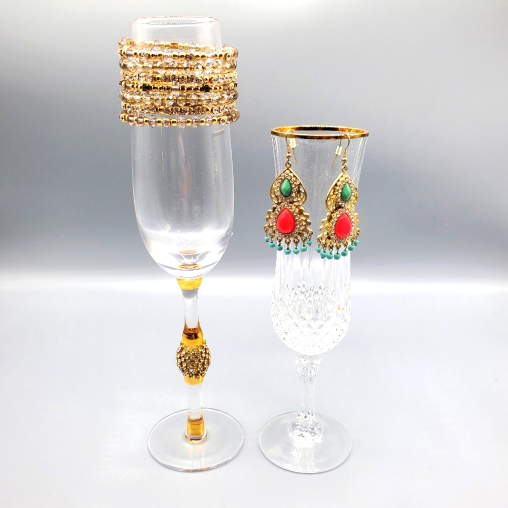Earrings and Bracelet Set